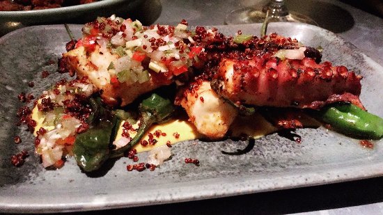 Chica signature dishes Oaxacan Rotisserie Chicken
Grilled Octopus
Skirt Steak